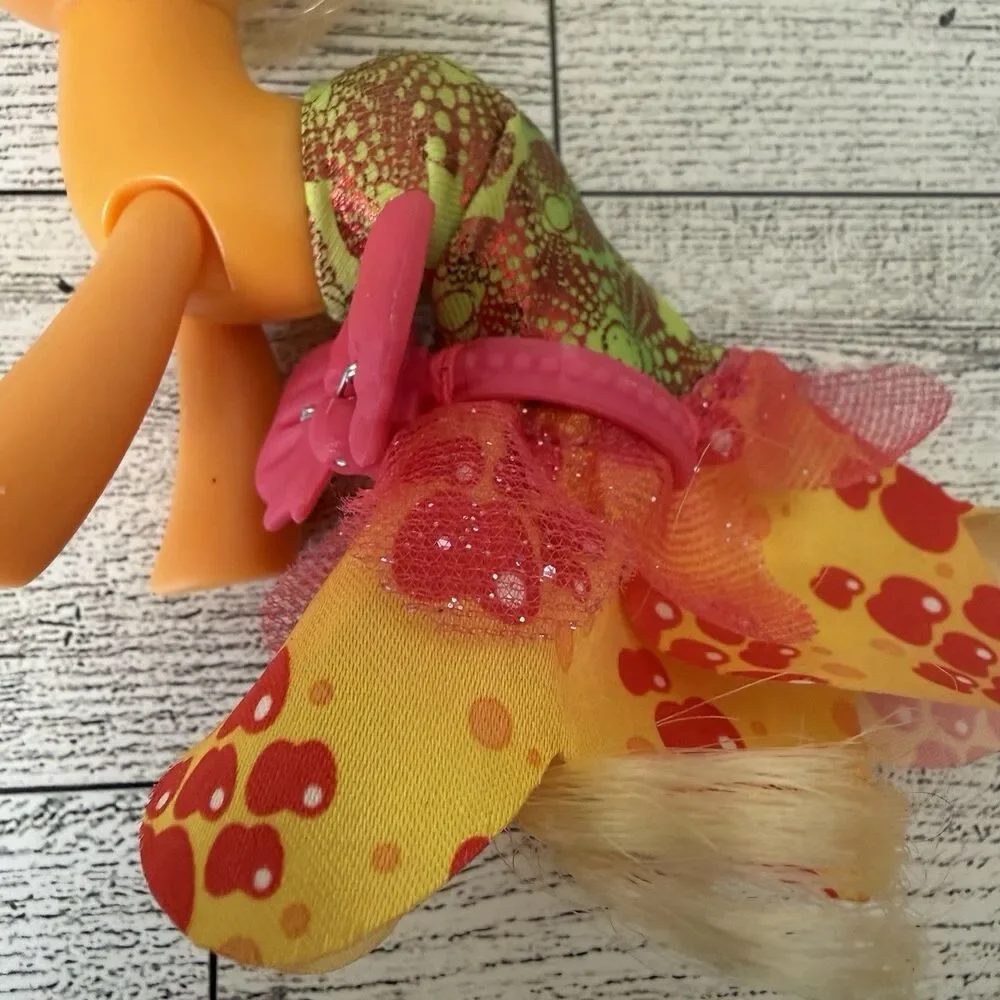 2016 MY LITTLE PONY MOVIE LAND & SEA FASHION STYLE APPLE JACK FIGURE HASBRO